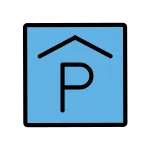 Parking Garage SVG Icon